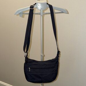 Travelon Charcoal Gray Crossbody Antitheft Travel Bag